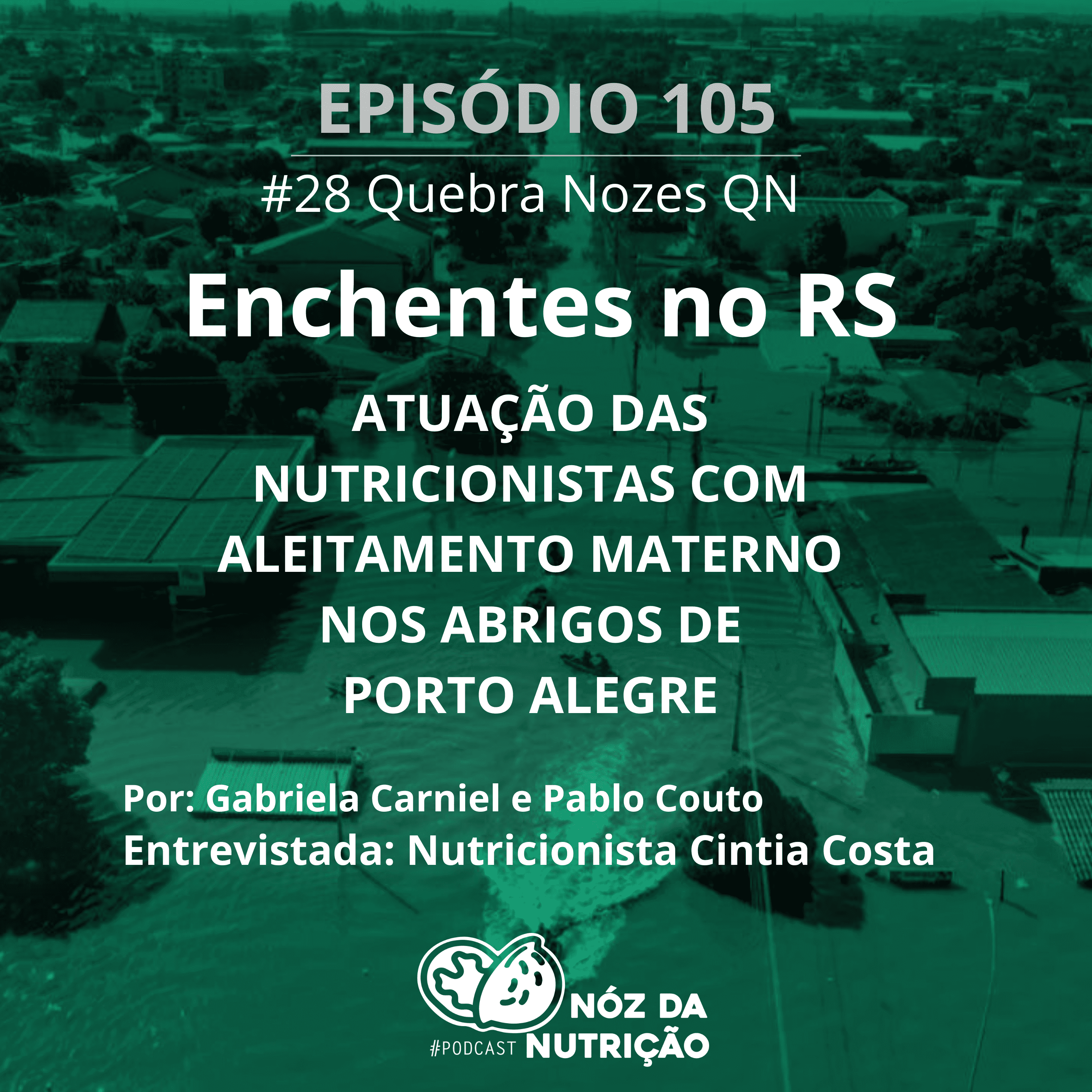 Enchentes no RS -Atuação das Nutricionistas com aleitamento materno em abrigos de Porto Alegre – QN #105